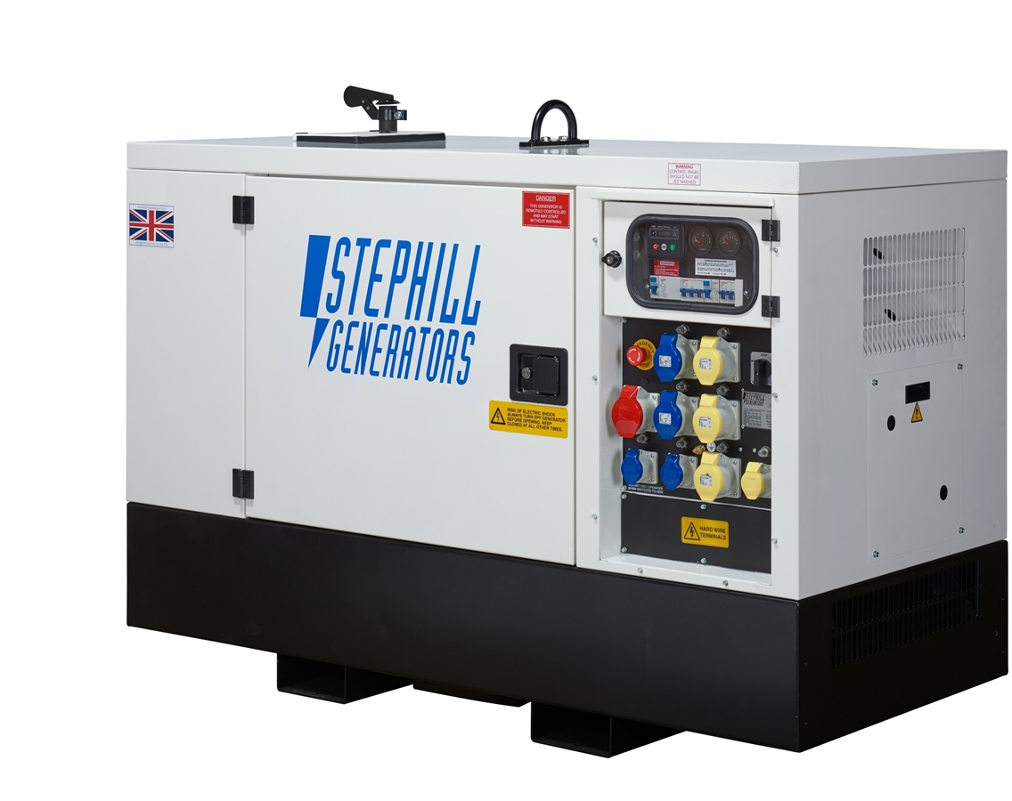 SSDK12M - 12kVA Super Silent Stephill Generator UK